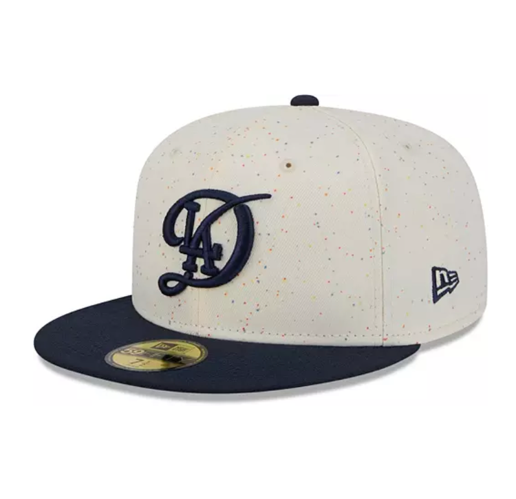 New Era LA City Connect Alt Cream Speckle/Navy Fitted