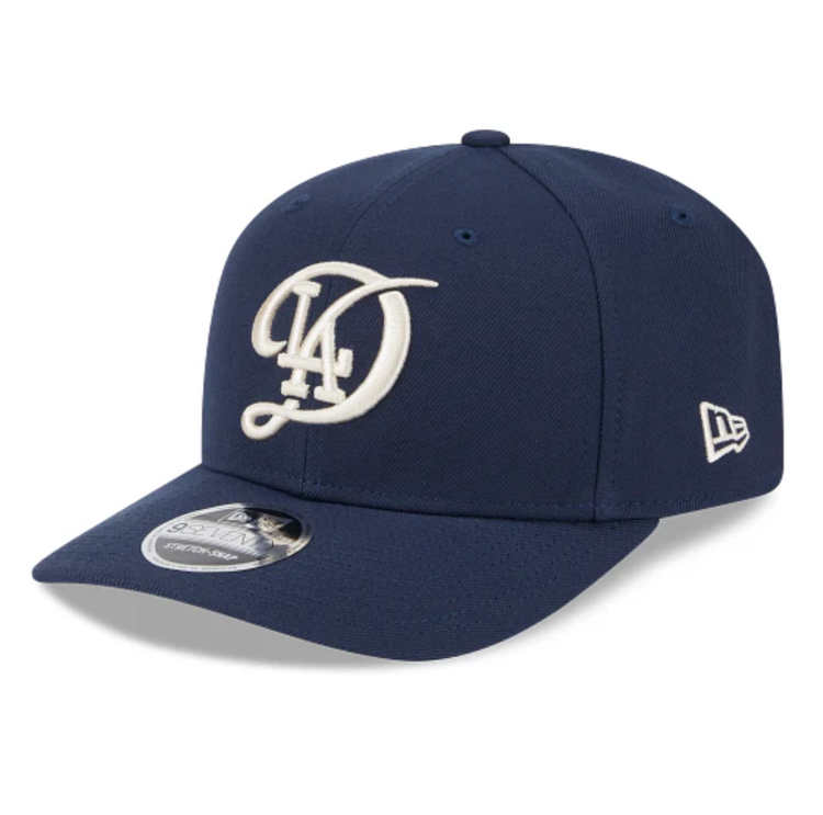 New Era LA Dodgers City Connect Navy Ivory Stretch Snap 970SS