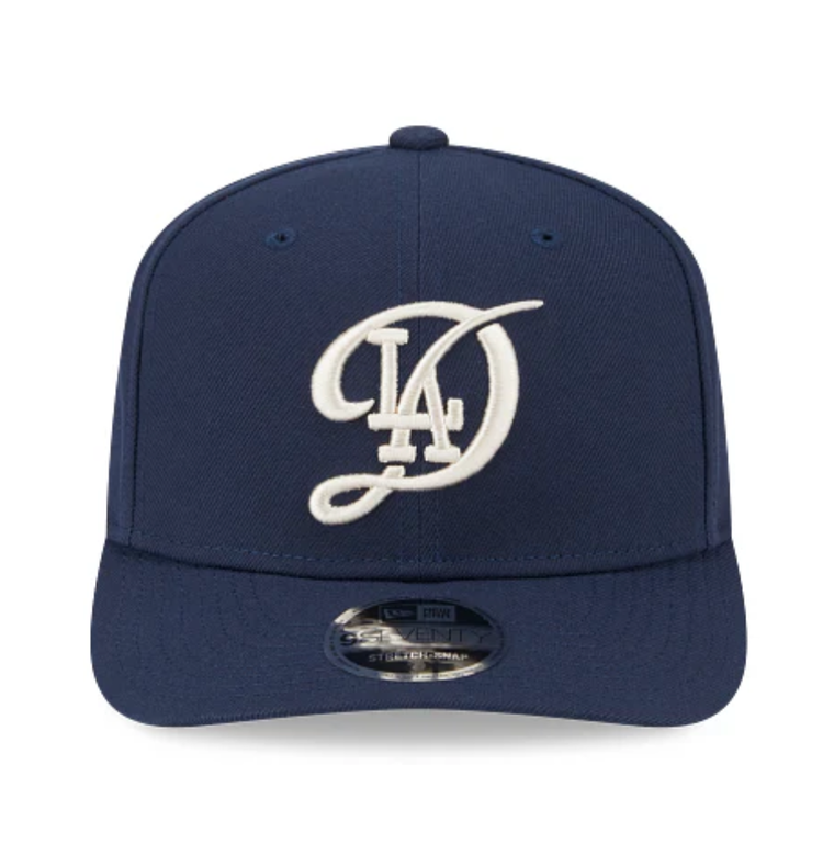 New Era LA Dodgers City Connect Navy Ivory Stretch Snap 970SS