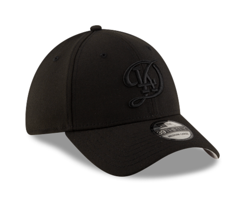 New Era LA Dodgers City Connect Black Black Flex 3930