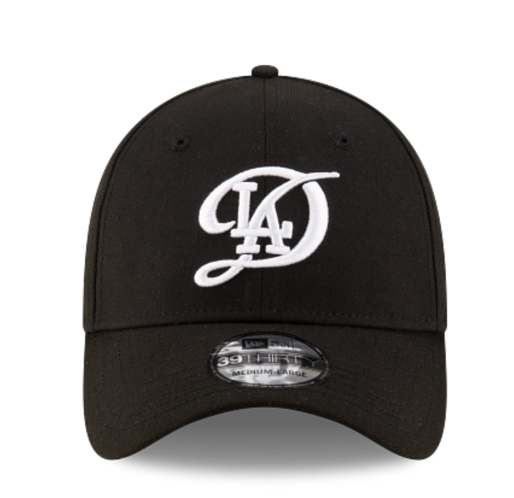 New Era LA Dodgers City Connect Black White Flex 3930