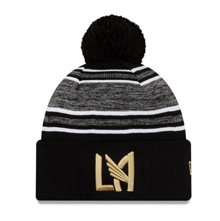 New Era LAFC Onfield 20 Knit Hat w/Pom