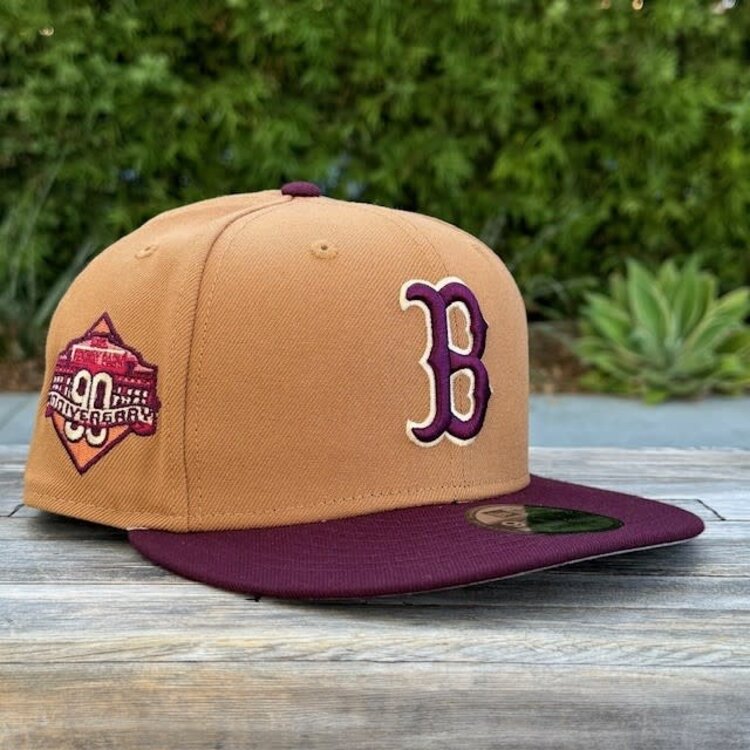 New Era Boston Bronze/Maroon 90th Anniv 950 Snapback