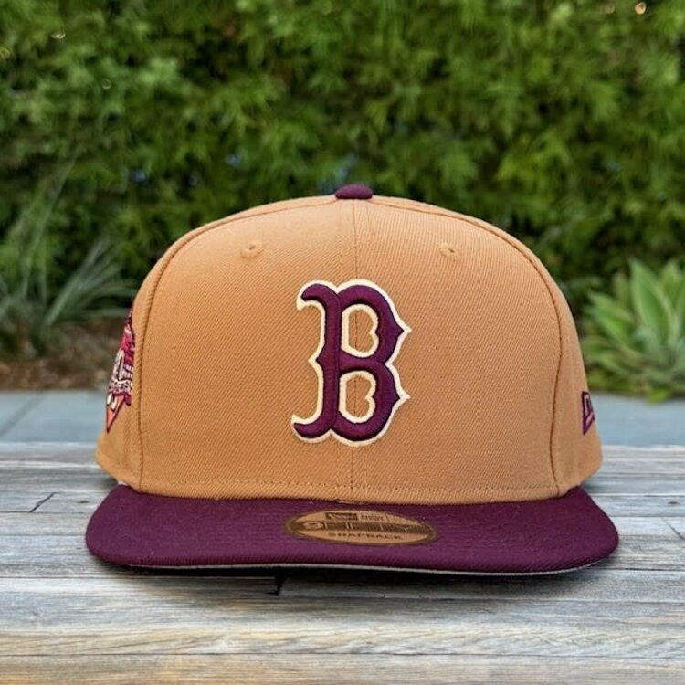 New Era Boston Bronze/Maroon 90th Anniv 950 Snapback
