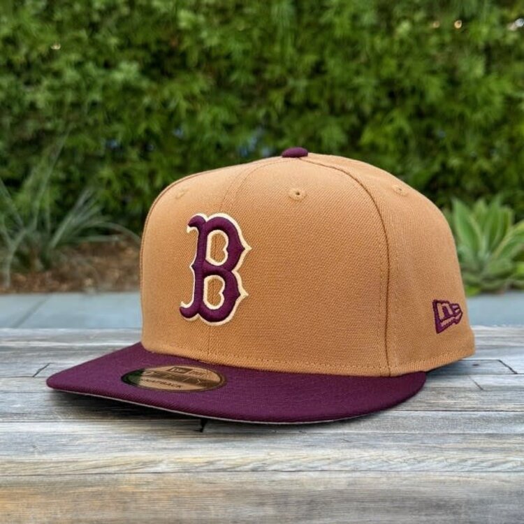 New Era Boston Bronze/Maroon 90th Anniv 950 Snapback