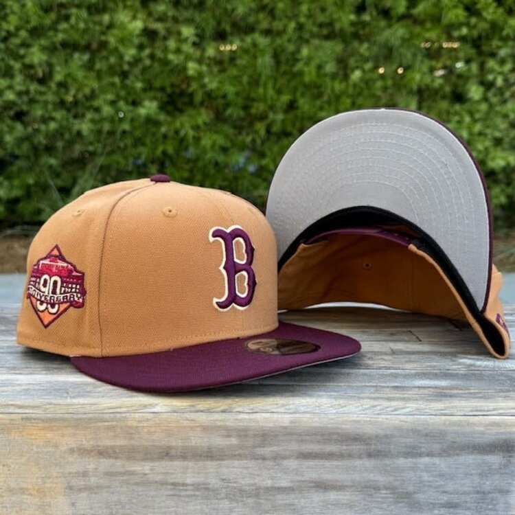 New Era Boston Bronze/Maroon 90th Anniv 950 Snapback