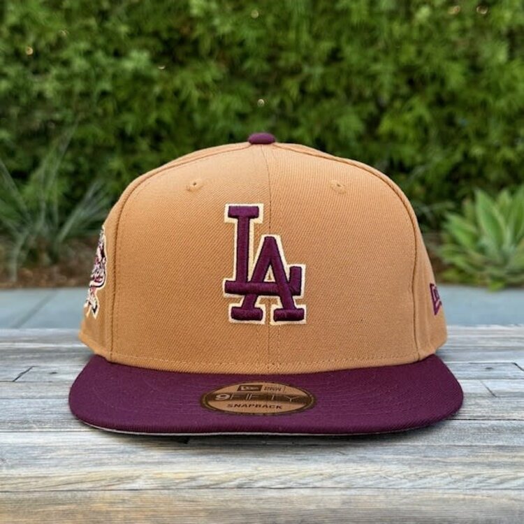 New Era LA Dodgers Bronze/Maroon 100th Anniv 950 Snapback