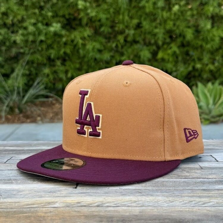 New Era LA Dodgers Bronze/Maroon 100th Anniv 950 Snapback
