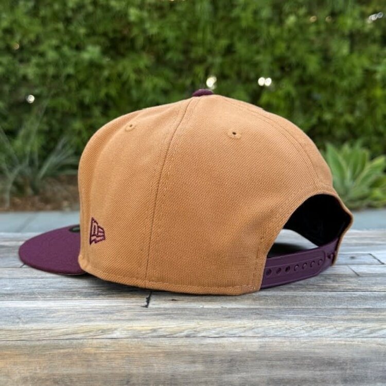 New Era LA Dodgers Bronze/Maroon 100th Anniv 950 Snapback