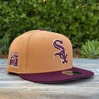 New Era White Sox Bronze/Maroon 95 Years 950 Snapback