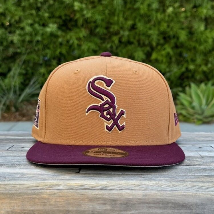 New Era White Sox Bronze/Maroon 95 Years 950 Snapback