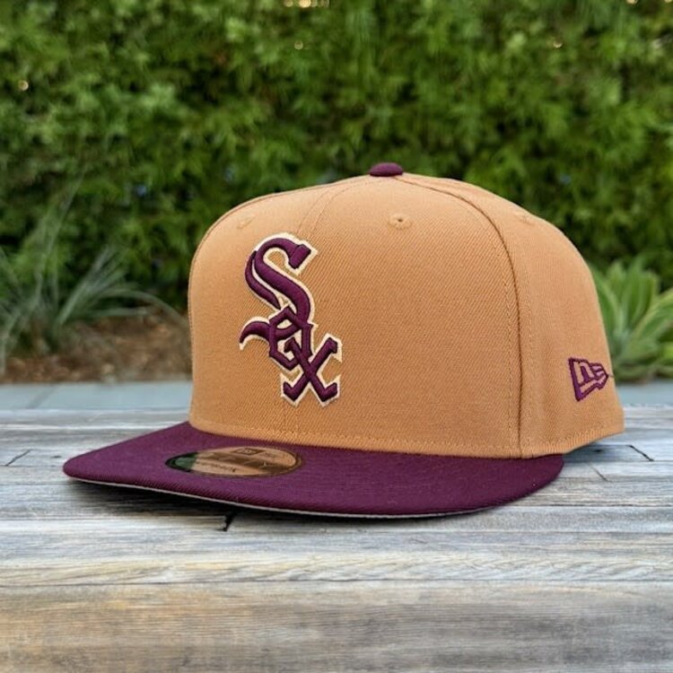 New Era White Sox Bronze/Maroon 95 Years 950 Snapback
