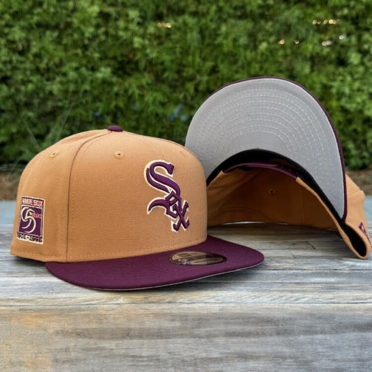 New Era White Sox Bronze/Maroon 95 Years 950 Snapback