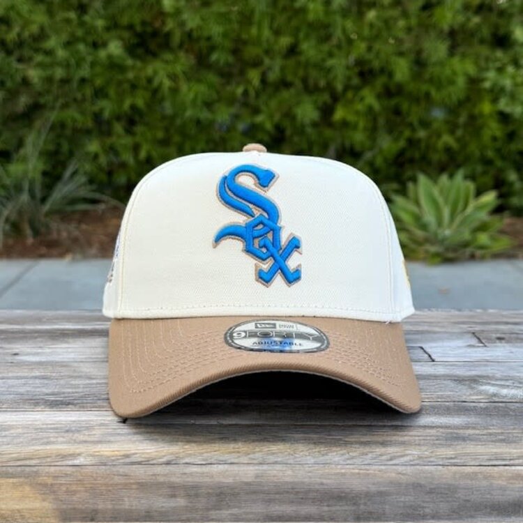 New Era White Sox Ivory/Khaki SP 940 A-Frame