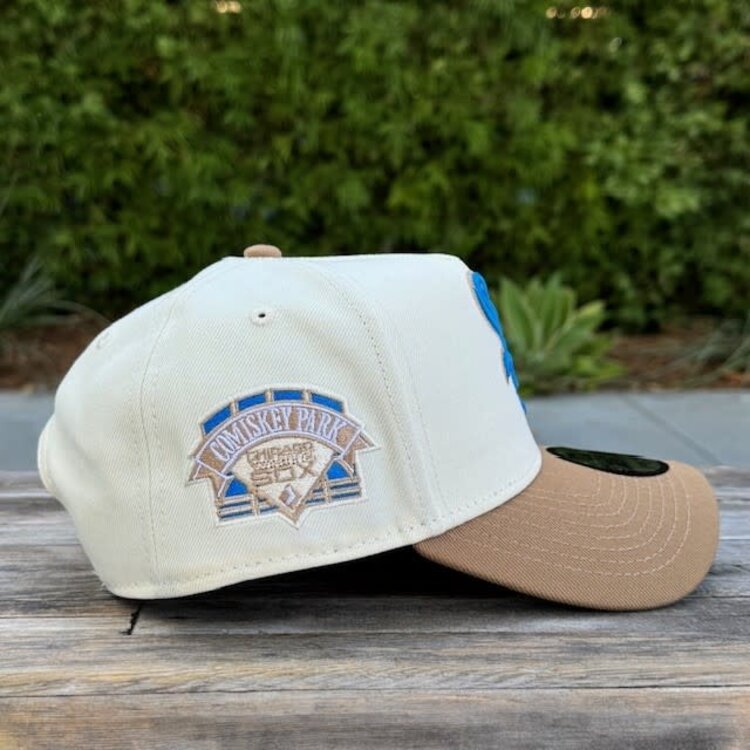 New Era White Sox Ivory/Khaki SP 940 A-Frame