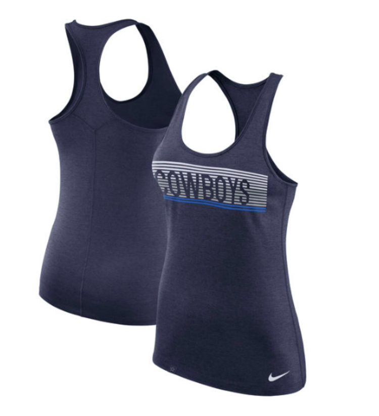 Nike NFL Dallas Cowboys W Nike 2017 DF Touch Tank Navy 844041