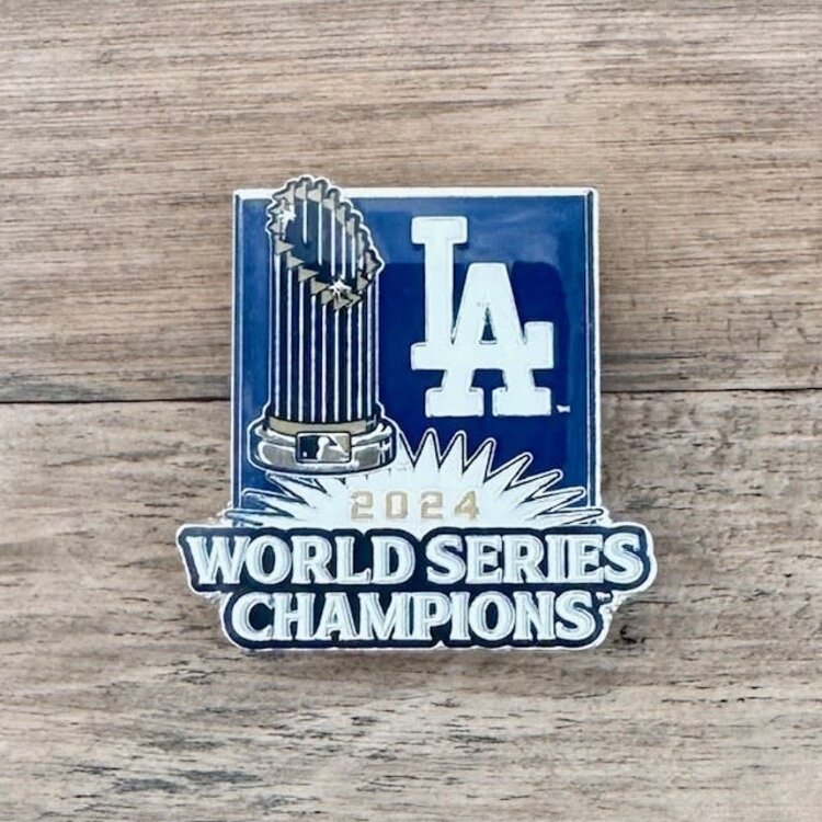 PSG LA Dodgers 2024 World Series Champions Trophy Collector Pin