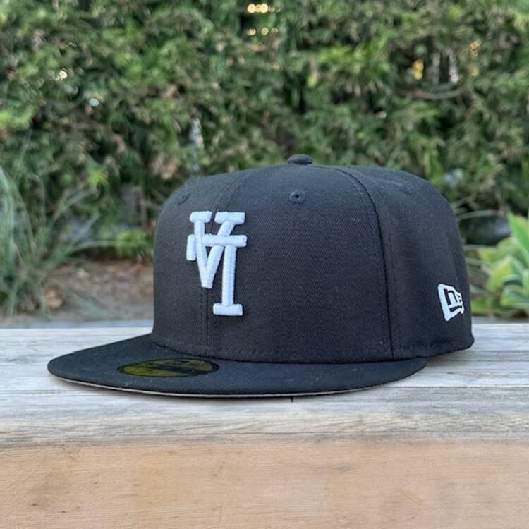 New Era LA Upside Down Black White 60th Anniversary Gray UV