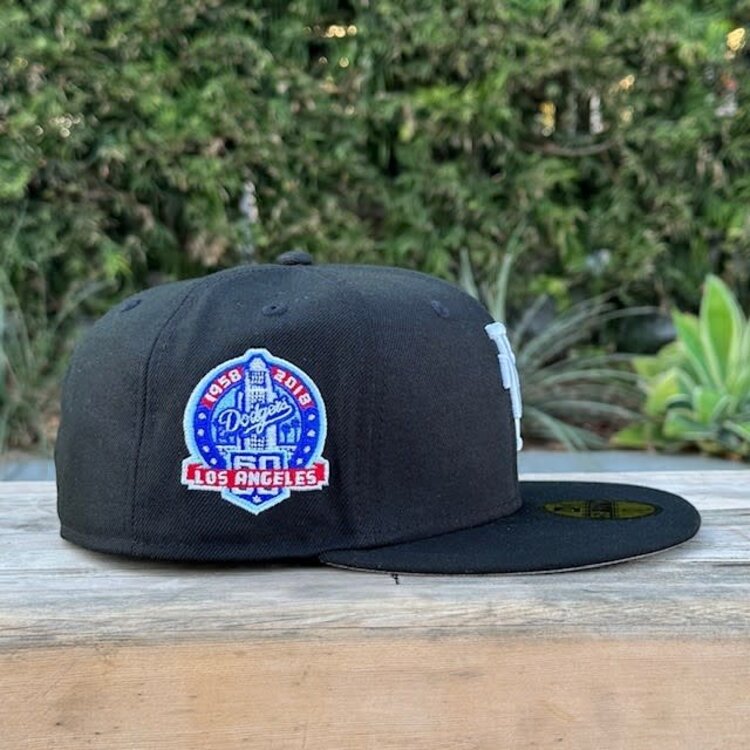 New Era LA Upside Down Black White 60th Anniversary Gray UV