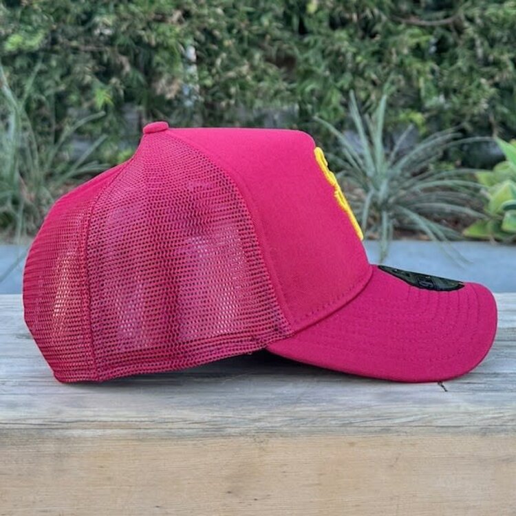 New Era USC Trojans Cardinal Trucker Mesh 940 A-Frame