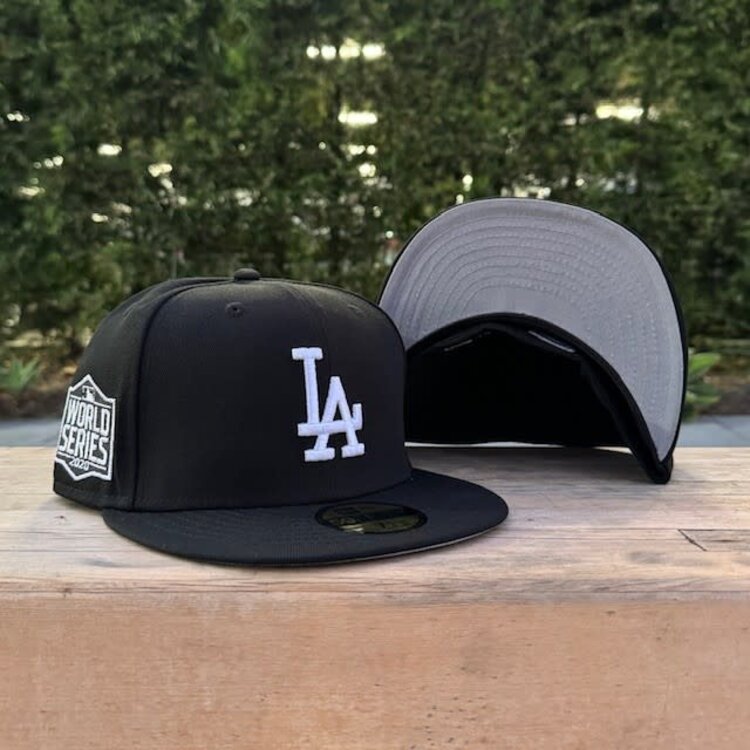 New Era LA Black White 2020 World Series Fitted