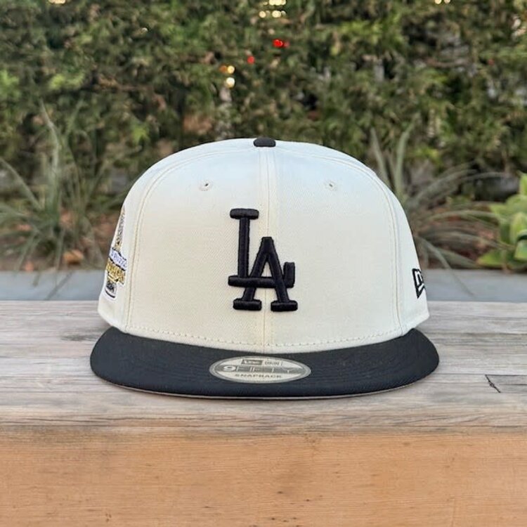 New Era LA Ivory/Black 2024 World Series Champs Trophy 950 Snapback