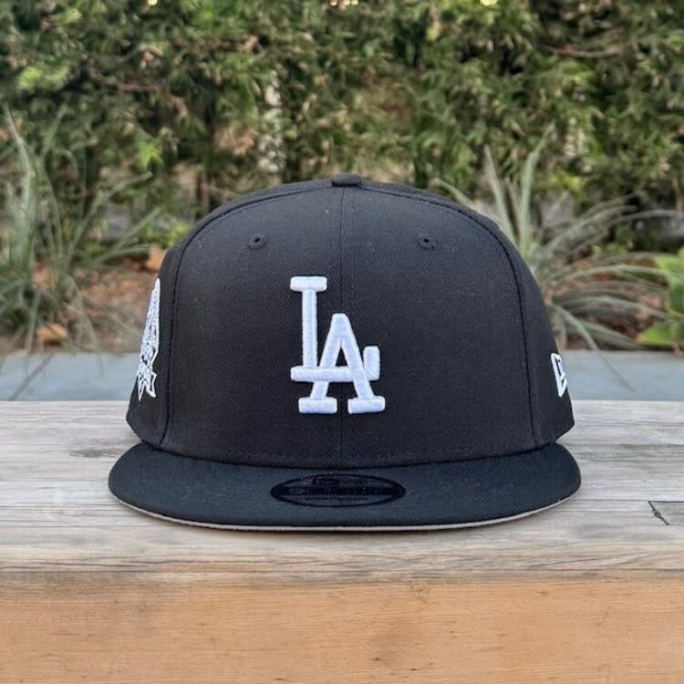 New Era LA New Black White 2024 WS Champs 950 Snapback