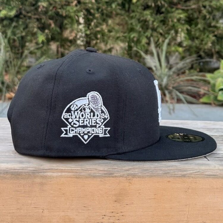 New Era LA New Black White 2024 WS Champs 950 Snapback
