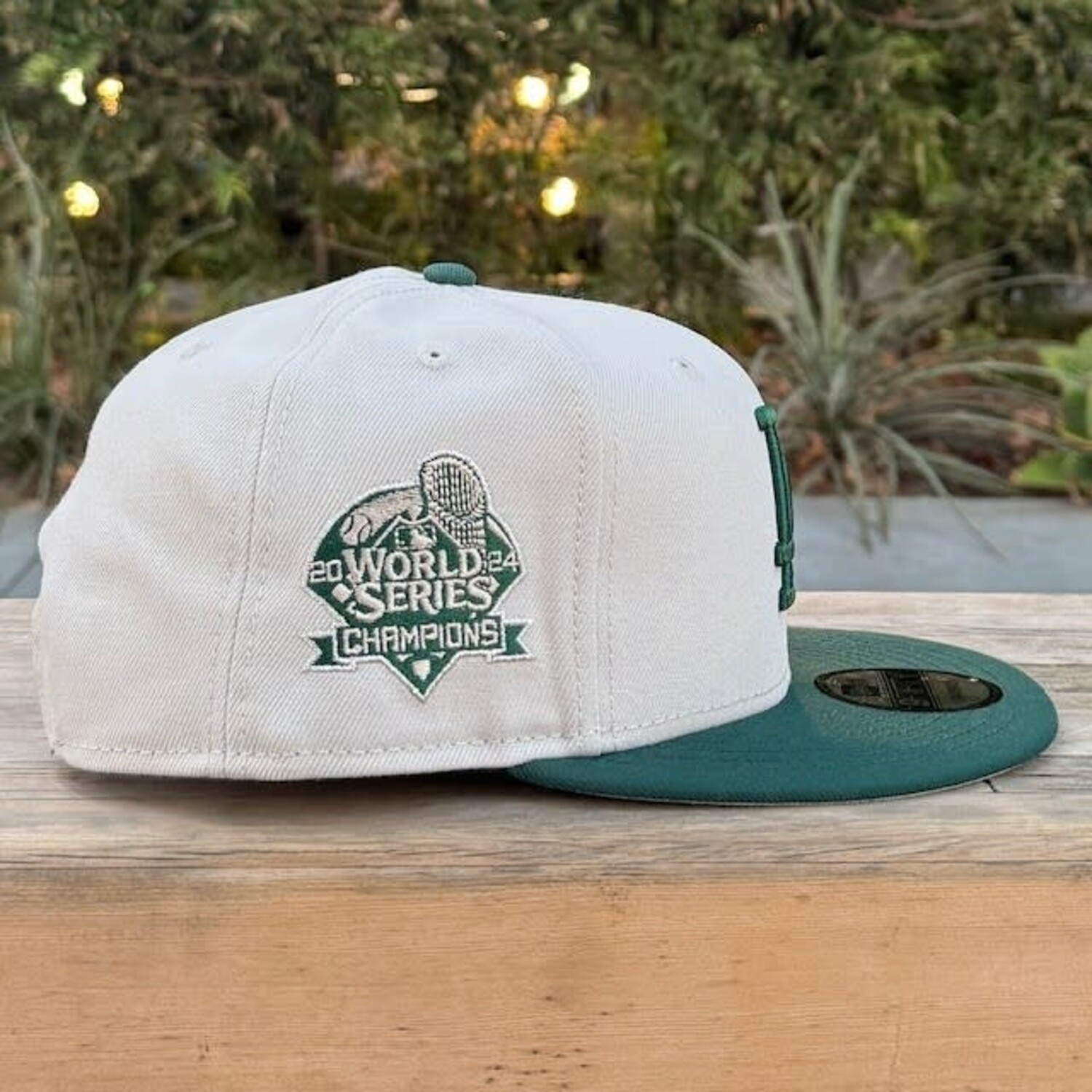 LA Stone/Dark Green 2024 WS Champs 950 Snapback - The Locker Room