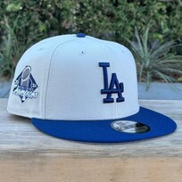 New Era LA Stone/Navy Diamond 2024 WS Champ 950 Snapback