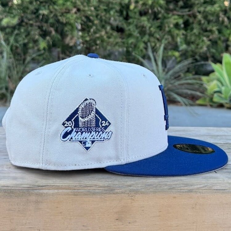 New Era LA Stone/Navy Diamond 2024 WS Champ 950 Snapback