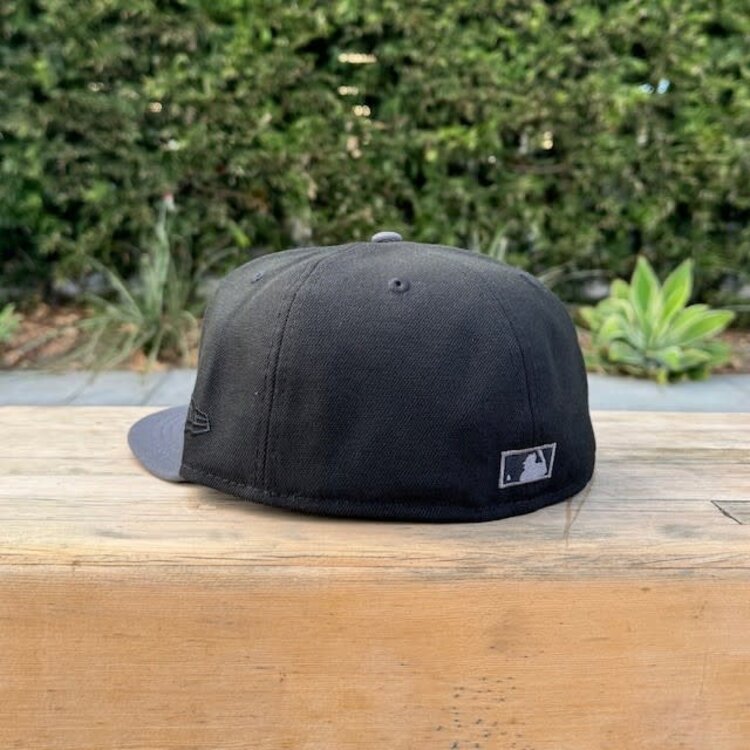 New Era LA Black/Graphite Black-Gray 100th Anniversary