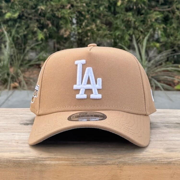 New Era LA Khaki 2024 World Series Champs Trophy 940 A-Frame