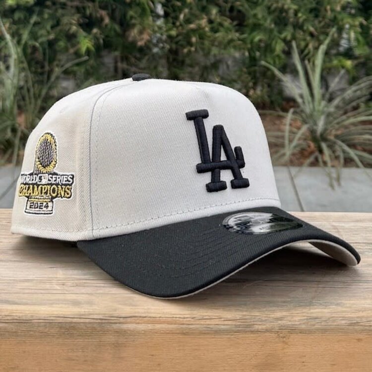 New Era LA Stone/Black Metallic 2024 WS Champs Trophy 940 A-Frame