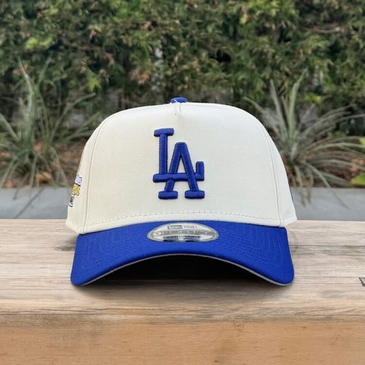 New Era LA Ivory/Royal 2024 World Series Champs Trophy 940 A-Frame