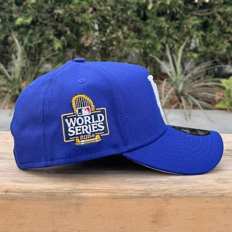 New Era LA Dodgers Royal 2024 World Series Side Patch 940 A-Frame