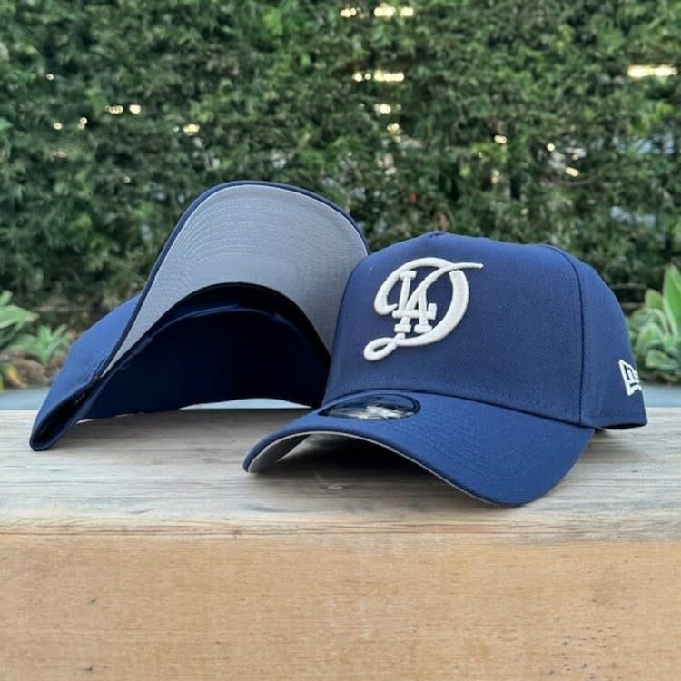 New Era LA Dodgers City Connect Navy Ivory 940 A-Frame