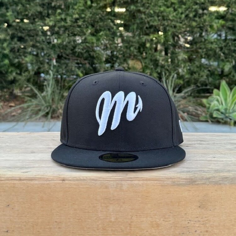 New Era Diablos De Mexico Black White