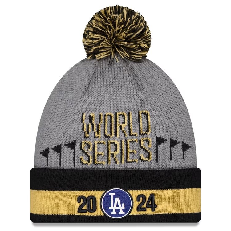 New Era LA Dodgers 2024 National League Champions Locker Room Knit