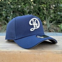 New Era LA Dodgers City Connect Navy Ivory 940 A-Frame