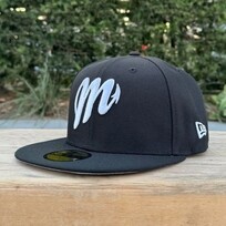 New Era Diablos De Mexico Black White
