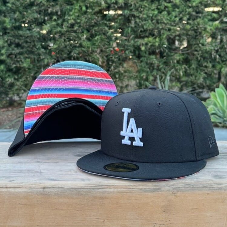 New Era LA Black White Sarape UV Fitted