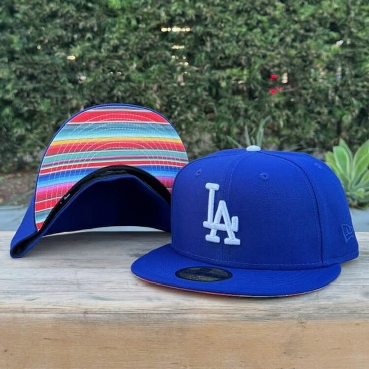 New Era LA Royal White Sarape UV Fitted