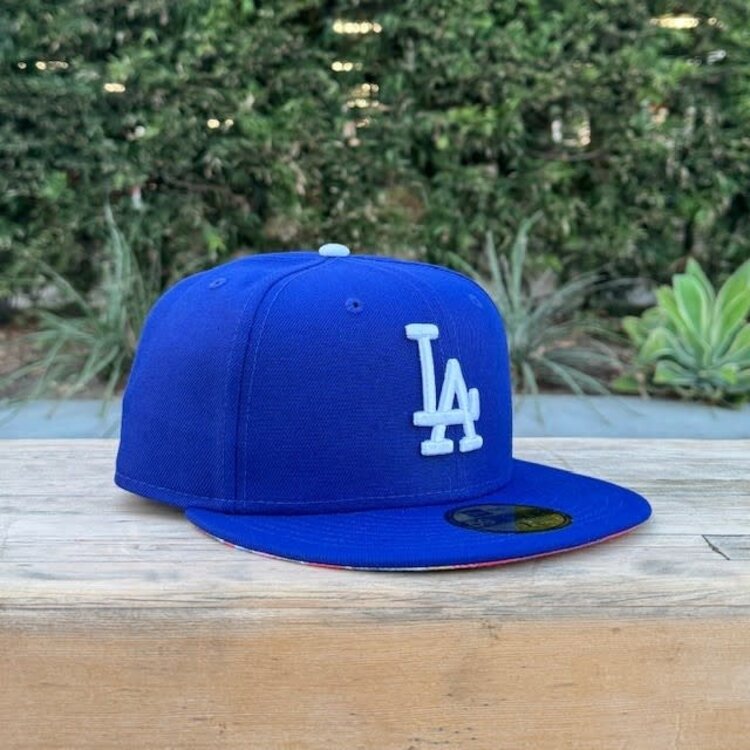 New Era LA Royal White Sarape UV Fitted