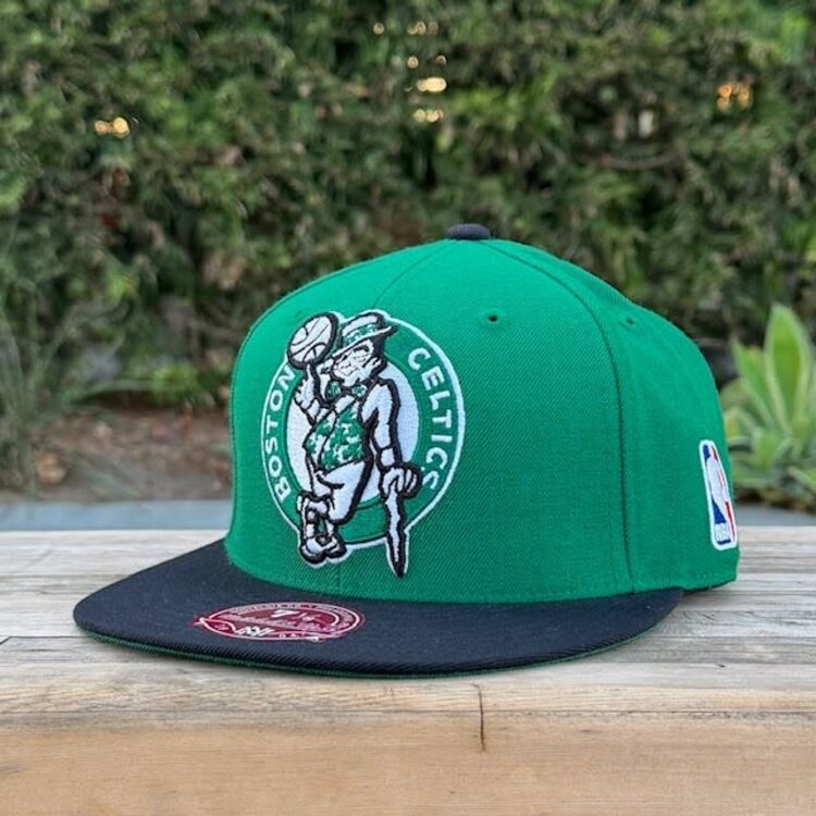Mitchell and Ness Boston Celtics M&N Green/ Black Fitted
