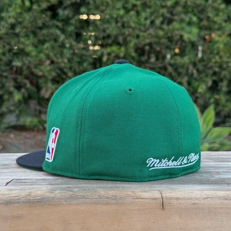 Mitchell and Ness Boston Celtics M&N Green/ Black Fitted