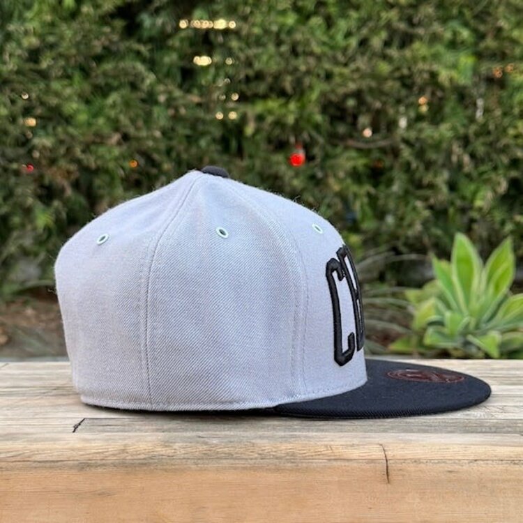 Mitchell and Ness Boston Celtics M&N Gray/ Black Fitted