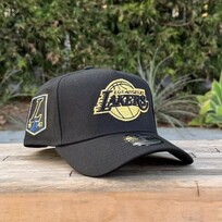 New Era Lakers Black Metallic Gold 1947 SP 940 A-Frame