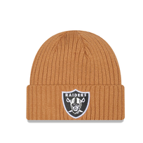 New Era Raiders Core Classic Knit Light Bronze