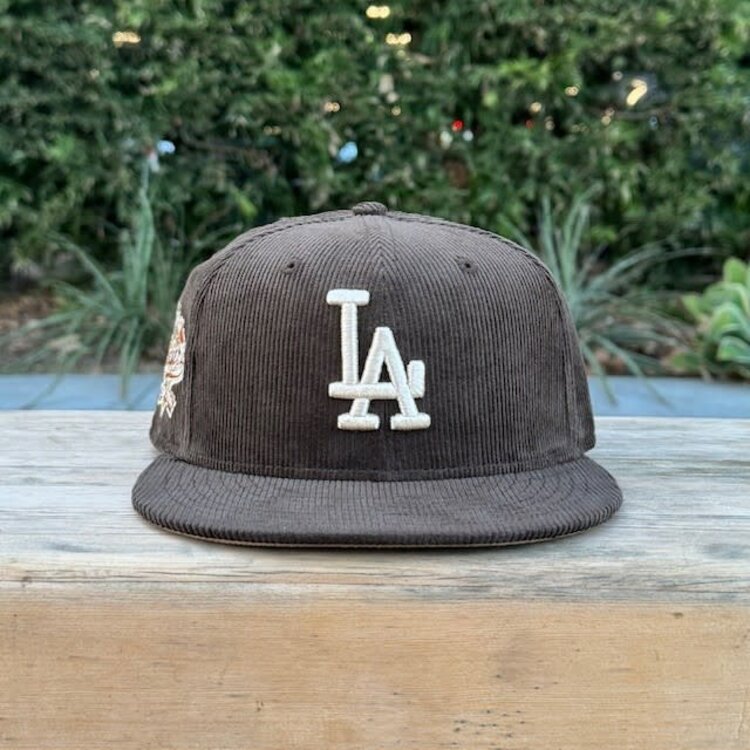 New Era LA Brown Corduroy 100 Years Khaki UV